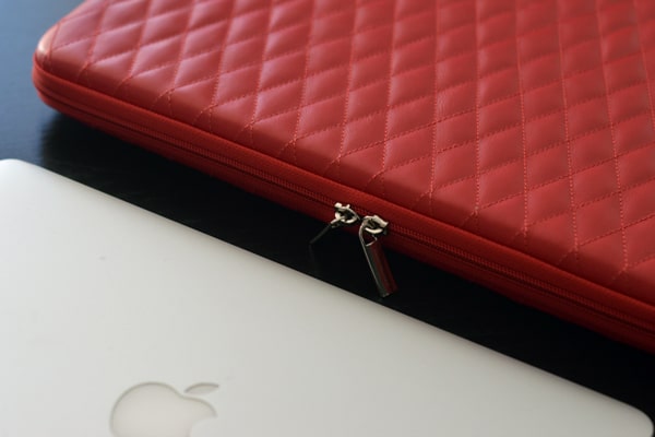 Leather sleeve for 11' laptop