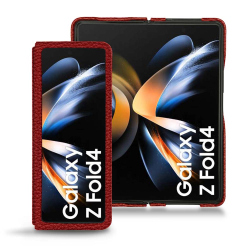 硬质真皮保护套 Samsung Galaxy Z Fold4 - Noir ( Nappa / Black ) 