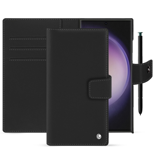 Samsung Galaxy S24 Ultra Premium Leather Wallet Case by Noreve