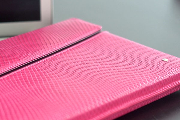 Leather sleeve for 13' laptop