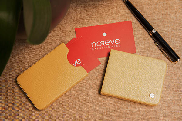 Estuche de piel para tarjetas de visita - 20 tarjetas