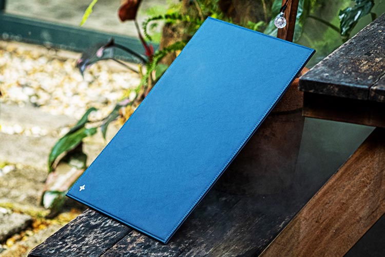 Leather desk blotter - Medium 44 x 30 cm