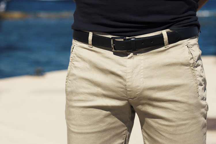 Noreve Lederwendegürtel für Herren – Griffe 1