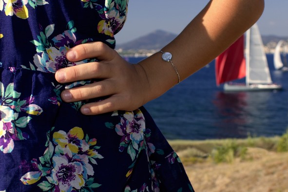 Women's silver bracelet