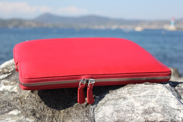 Custodia in pelle per Macbook Pro 15'