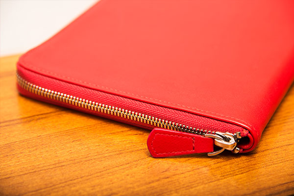 Bolsa com fecho-éclair para documentos de viagem