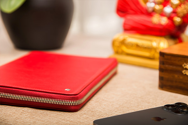 ジッパー式旅券ホルダー