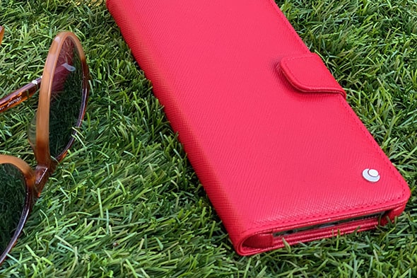 Samsung Galaxy S10+ leather case