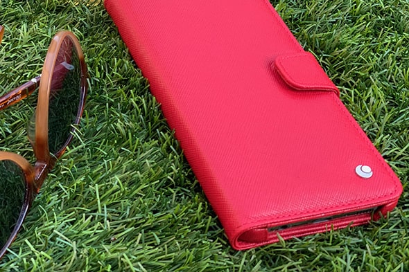 Samsung Galaxy S10+ leather case