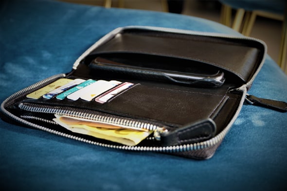 Capa carteira para smartphone
