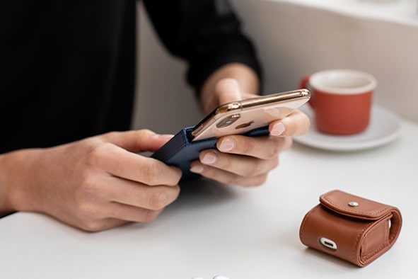 Lederschutzhülle Apple iPhone 11 Pro