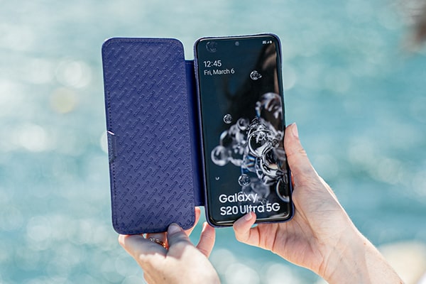 Lederschutzhülle Samsung Galaxy S20 Ultra 5G