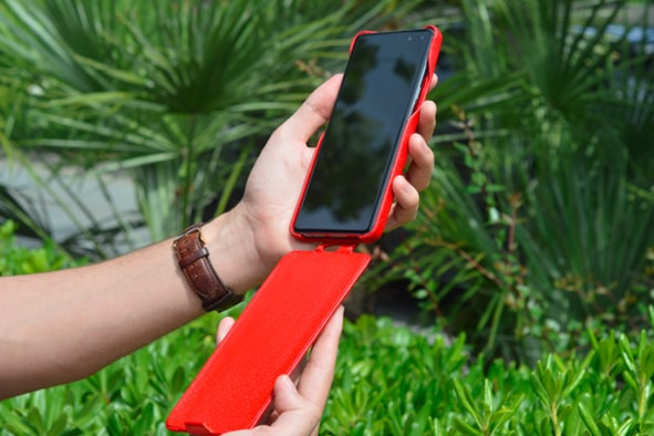 Lederschutzhülle Samsung Galaxy S10 5G