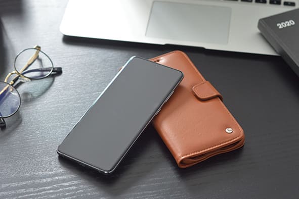 Custodia in pelle Samsung Galaxy S20