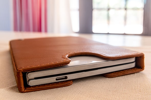 Microsoft Surface Duo leather pouch