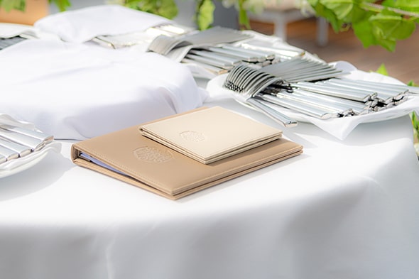 Menu restaurant système à vis - A5