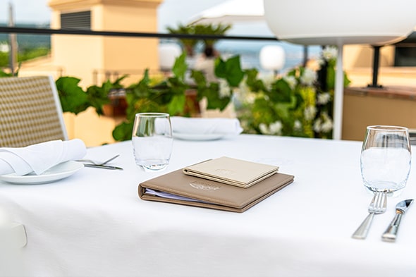 Restaurant-Menü - Schraubsystem - A5