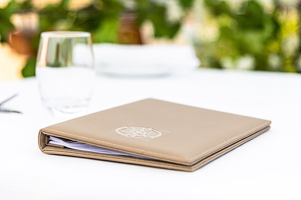 Restaurant-Menü - Schraubsystem - A5