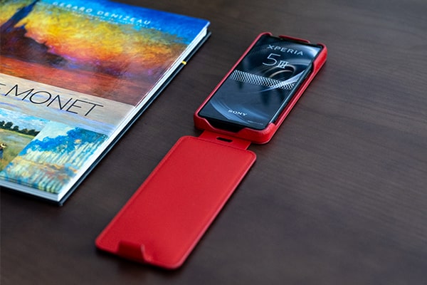 Funda de piel Sony Xperia 5 III