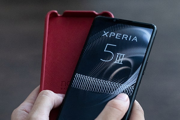 Custodia in pelle Sony Xperia 5 III