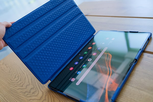 Capa em pele Samsung Galaxy Tab S8 Ultra