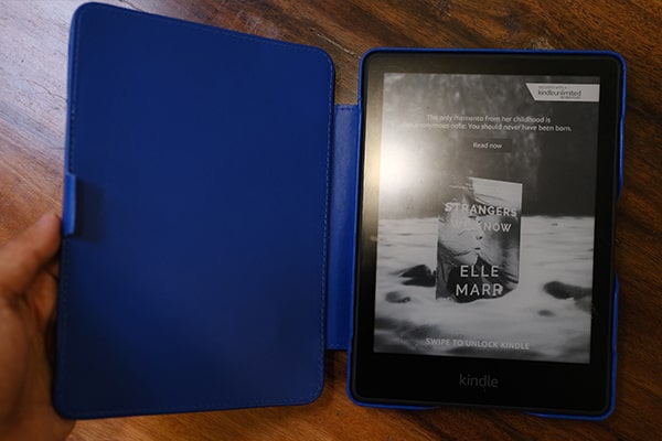 Capa em pele Amazon Kindle Paperwhite (2021)