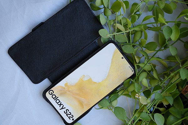 Capa em pele Samsung Galaxy S22+