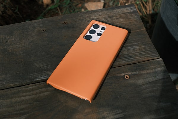 Samsung Galaxy S22 Ultra leather cover