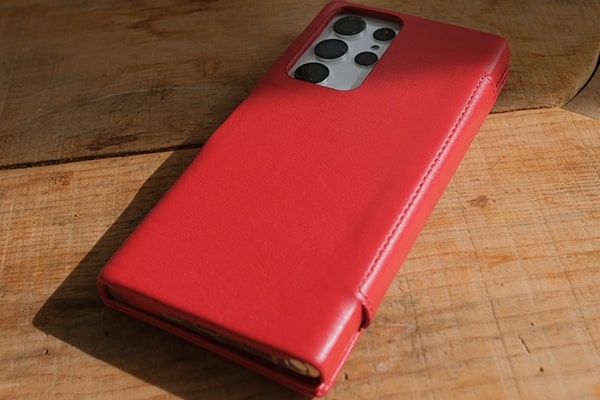 Lederschutzhülle Samsung Galaxy S22 Ultra