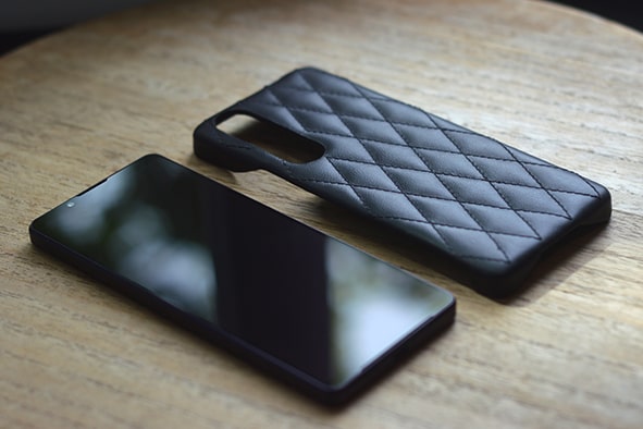 Custodia in pelle Sony Xperia 1 IV