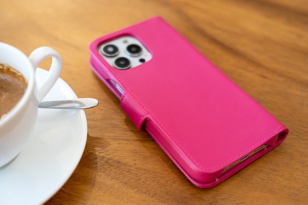 Custodia in pelle Apple iPhone 14 Pro Max