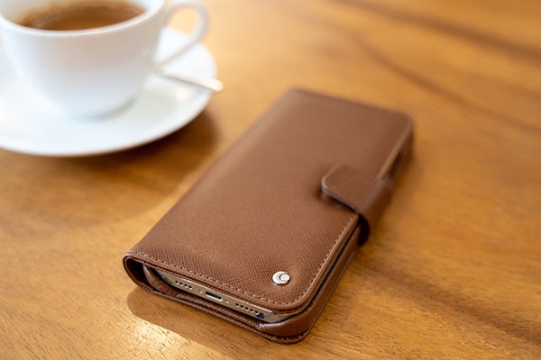 Custodia in pelle Apple iPhone 14 Pro Max