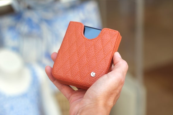 Pochette cuir Samsung Galaxy Z Flip4