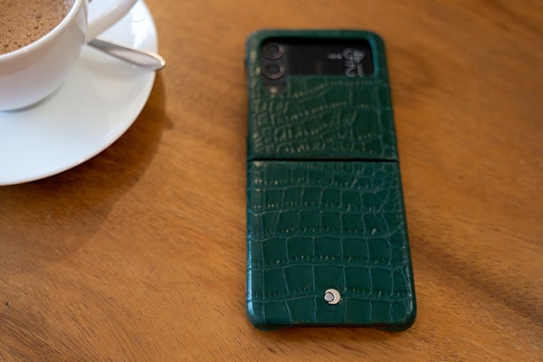 Lederschutzhülle Samsung Galaxy Z Flip4