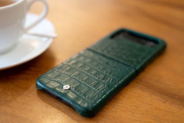 가죽 커버 Samsung Galaxy Z Flip4