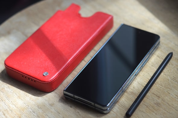 Lederschutzhülle Samsung Galaxy Z Fold4