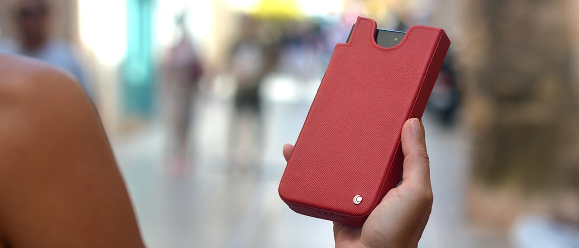 Pochette cuir Samsung Galaxy Z Fold4