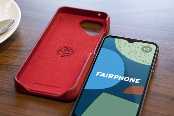 Coque cuir Fairphone 4