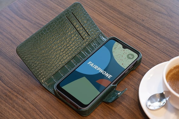 Housse cuir Fairphone 4