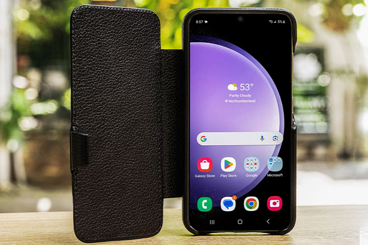 Housse cuir Samsung Galaxy S23