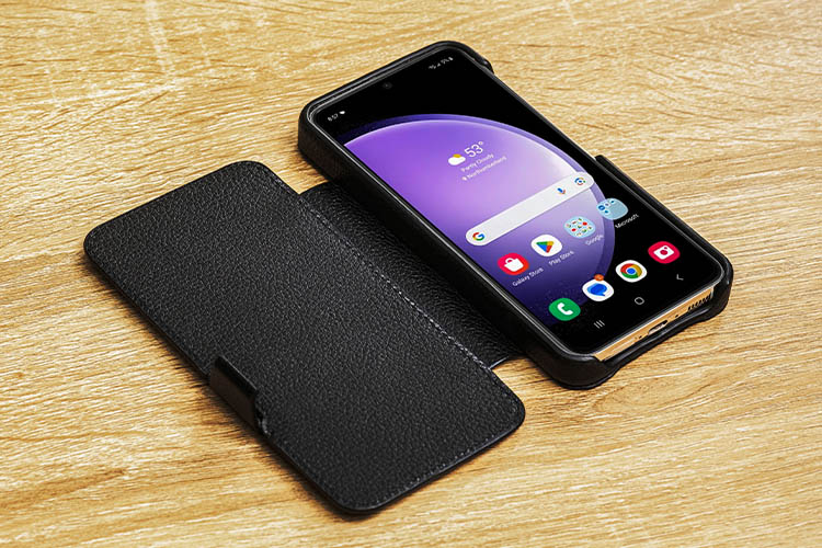 Custodia in pelle Samsung Galaxy S23