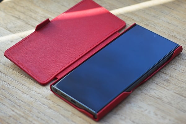 Housse cuir Samsung Galaxy S23 Ultra