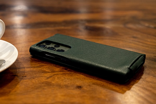 Custodia in pelle Samsung Galaxy S23 Ultra