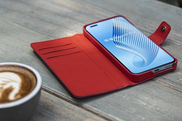 Funda de piel Honor Magic5 Pro