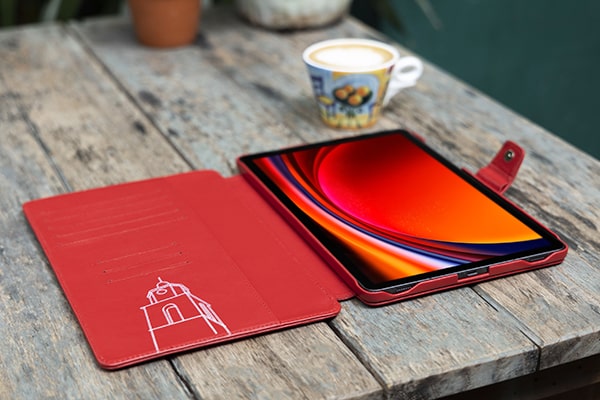 Capa em pele Samsung Galaxy Tab S9