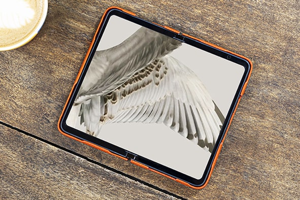 Coque cuir Google Pixel Fold