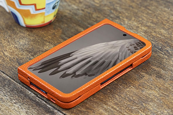 Coque cuir Google Pixel Fold