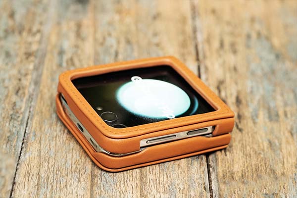 Custodia in pelle Samsung Galaxy Z Flip5