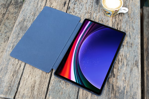 Funda de piel Samsung Galaxy Tab S9+