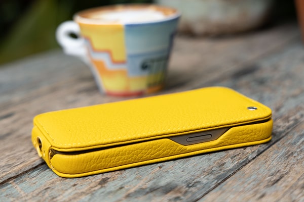 Custodia in pelle Apple iPhone 15 Pro